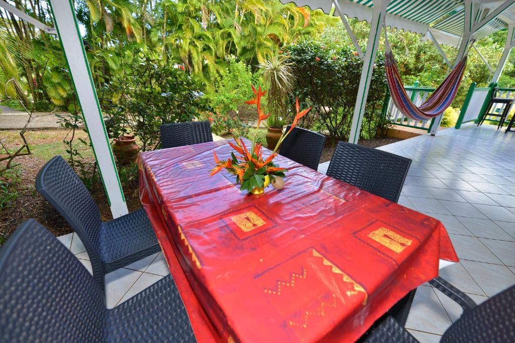 Zahrada ubytování Sur la route des épices - Location villas avec piscine et jacuzzi