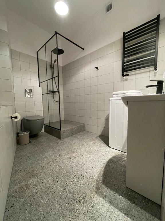 Kúpeľňa v ubytovaní BISCHOFSBERG Gdańsk City Center Apartments