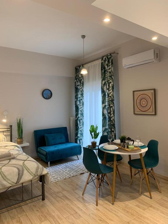 Posedenie v ubytovaní Marina Alkamenous apartment
