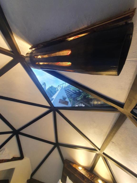 TV a/nebo společenská místnost v ubytování Glamping Tomaselli