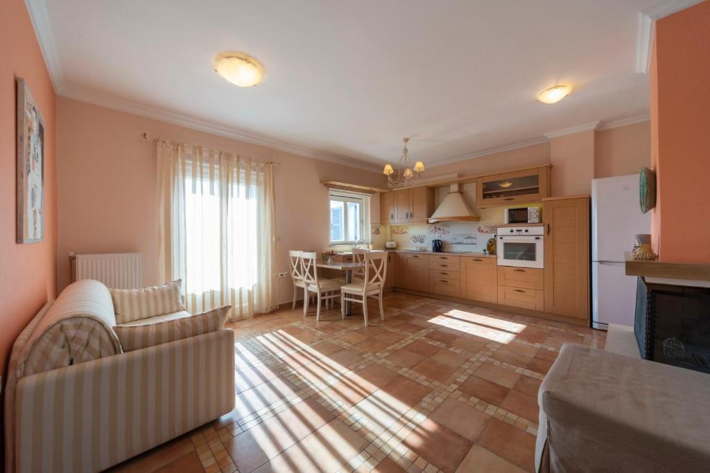 Kuchyňa alebo kuchynka v ubytovaní Nautilus Luxury Suites