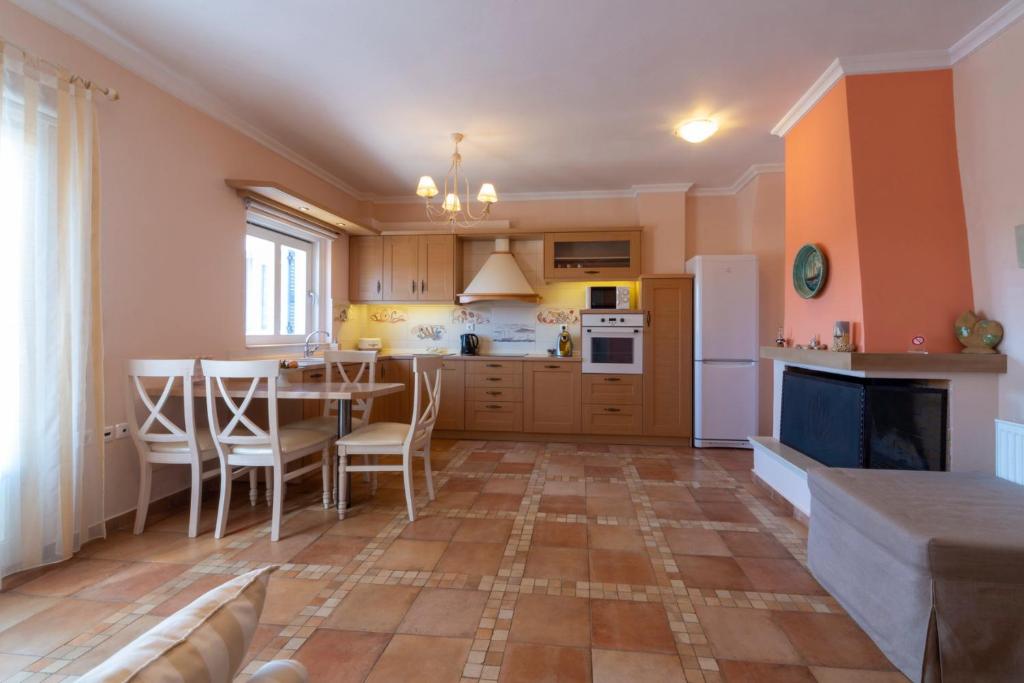 Kuchyňa alebo kuchynka v ubytovaní Nautilus Luxury Suites