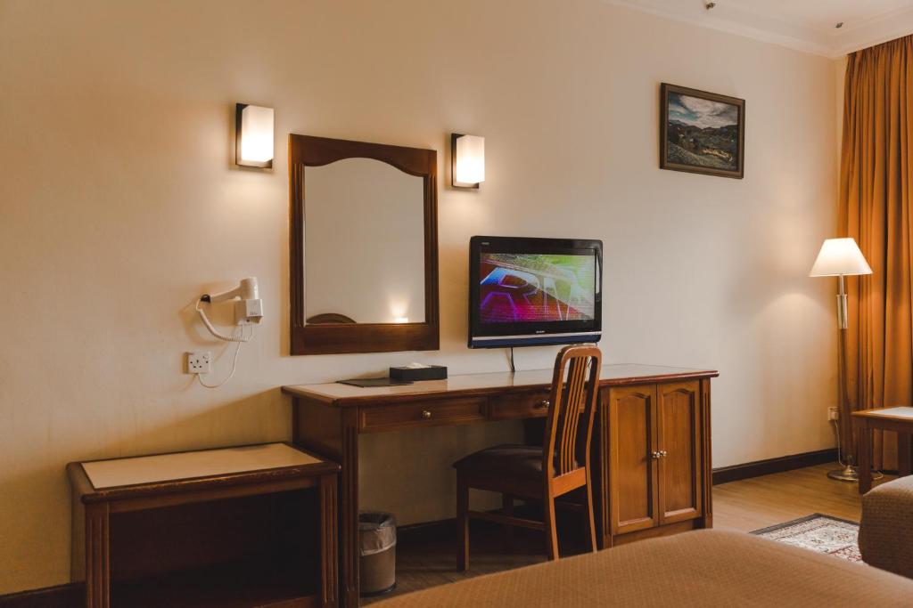 TV a/nebo společenská místnost v ubytování Heritage Hotel Cameron Highlands