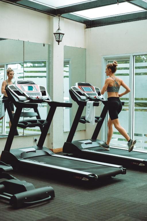 Fitness centrum a/nebo fitness zařízení v ubytování Heritage Hotel Cameron Highlands