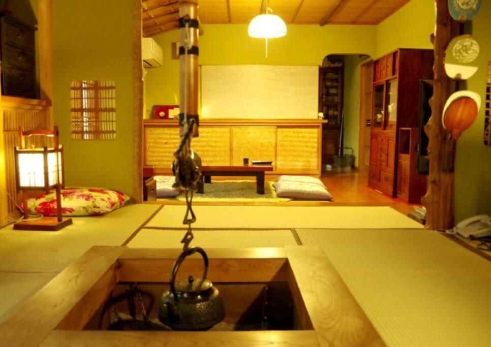 Kuchyň nebo kuchyňský kout v ubytování 一組限定の貸切空間 Guest House Engiya