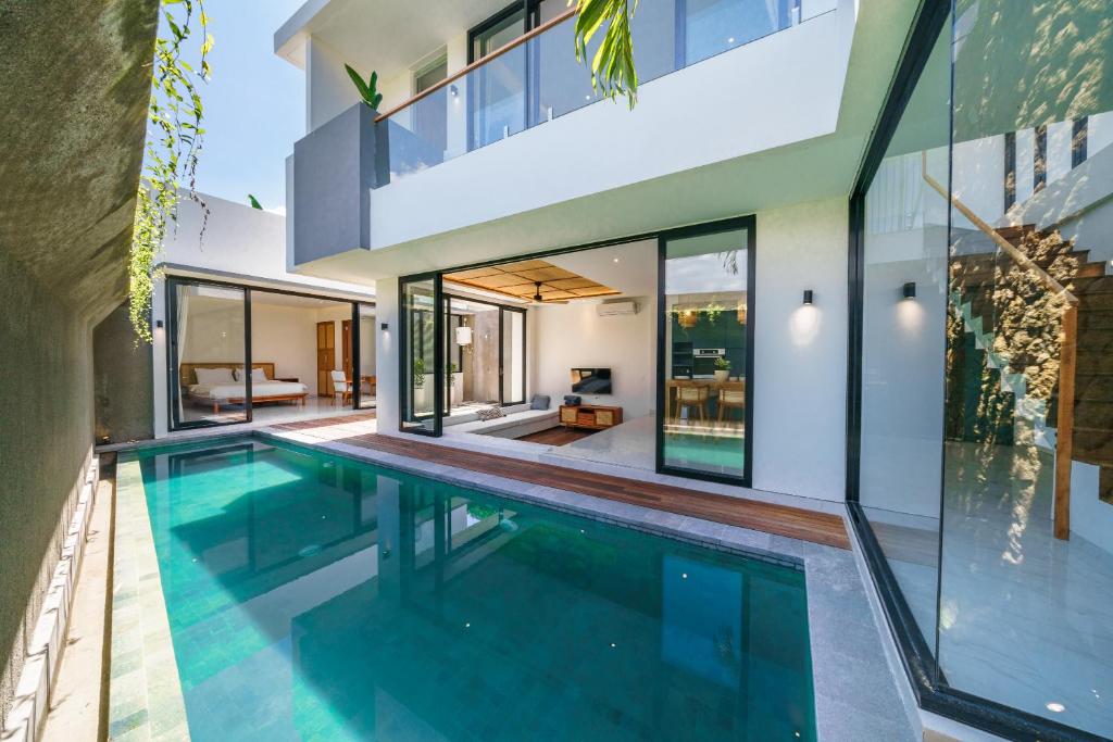 Villa Besso Padonan – Modern & Minimalist 2BR Villa in Canggu!