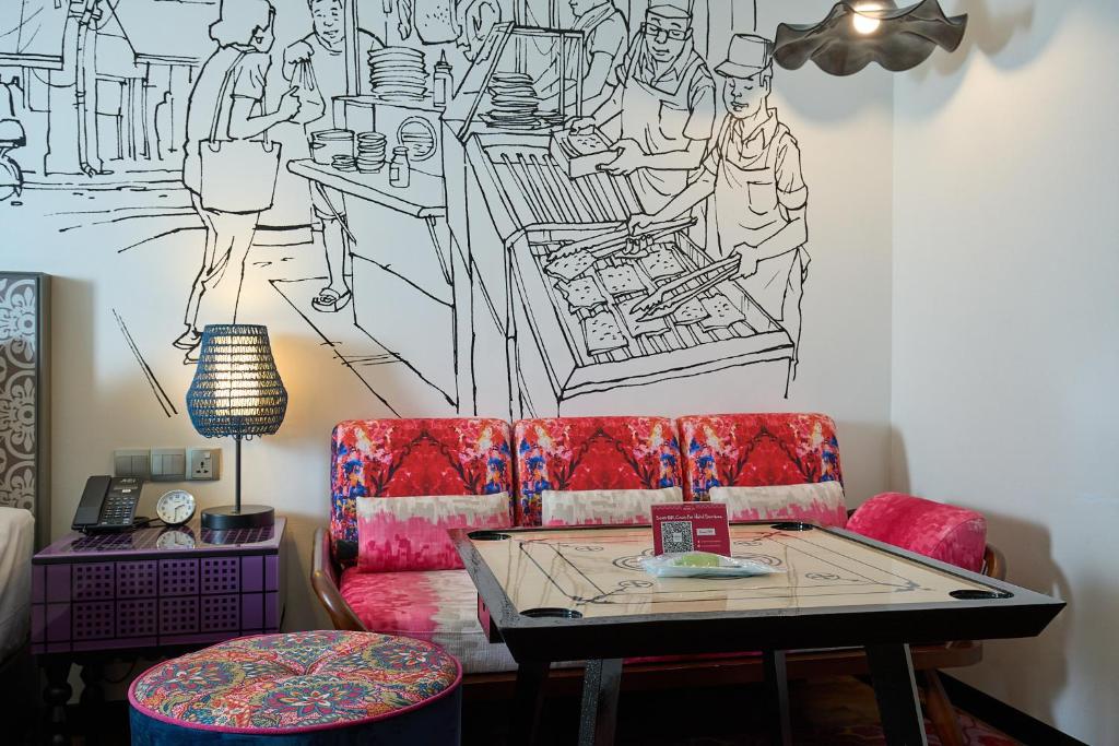 Posezení v ubytování Hotel Indigo Singapore Katong by IHG