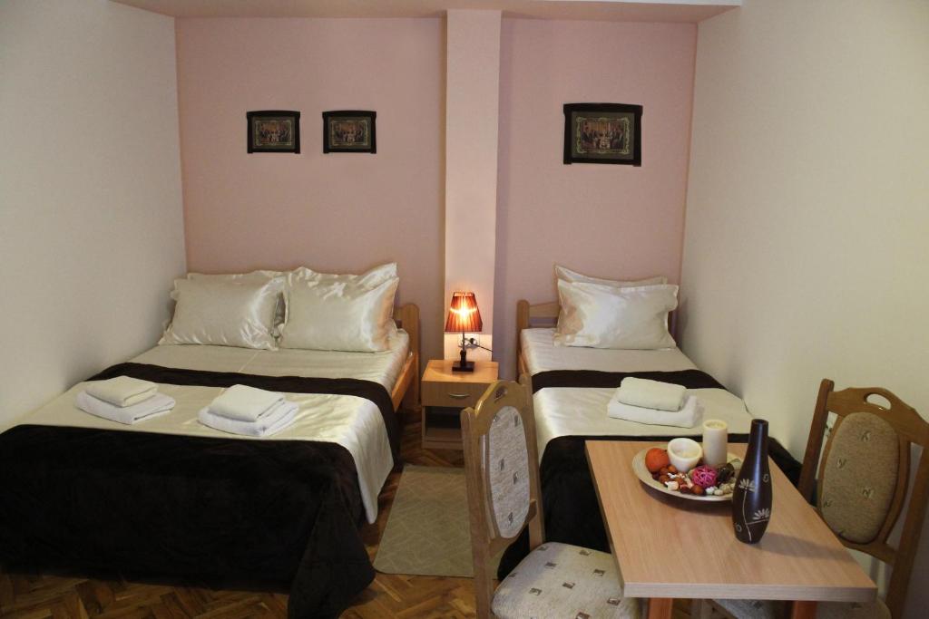 Posteľ alebo postele v izbe v ubytovaní Guest Accommodation Zone