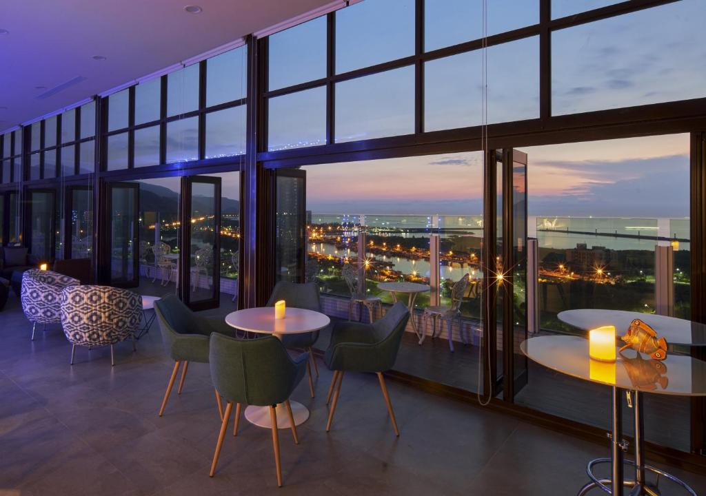 Balkón nebo terasa v ubytování Lanyang Seaview Hotel