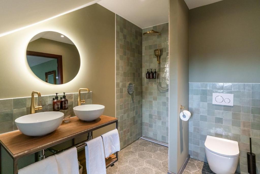 Koupelna v ubytování Boetiekhotel De Kastanjehof