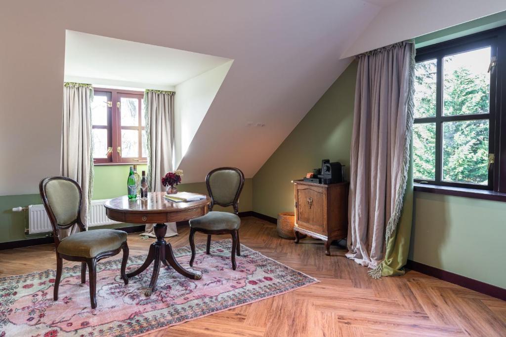 Posezení v ubytování Boetiekhotel De Kastanjehof