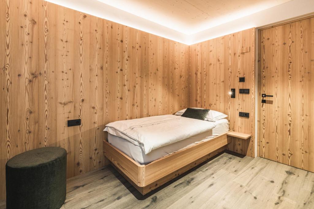 Postel nebo postele na pokoji v ubytování Amie Chalet