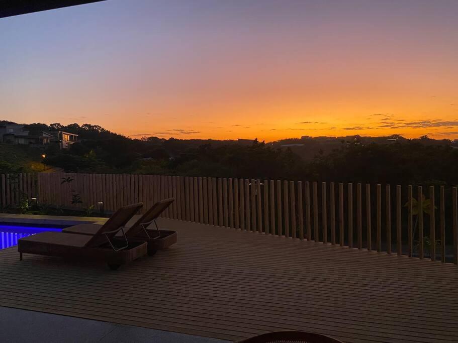 Naturlandskabet i nærheden af feriehuset