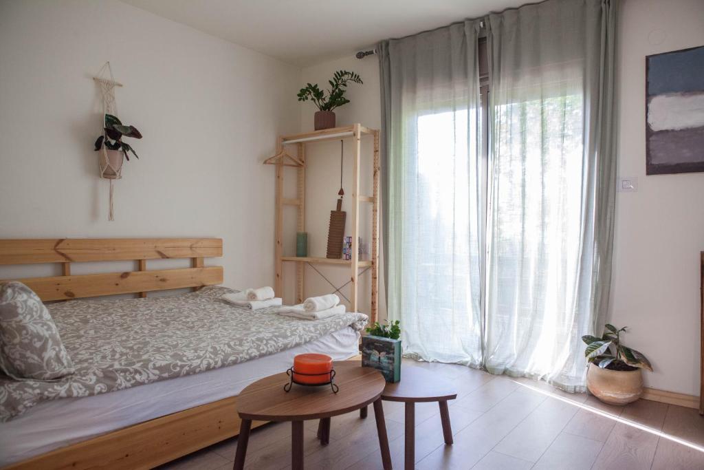 Letto o letti in una camera di Connected Guest House