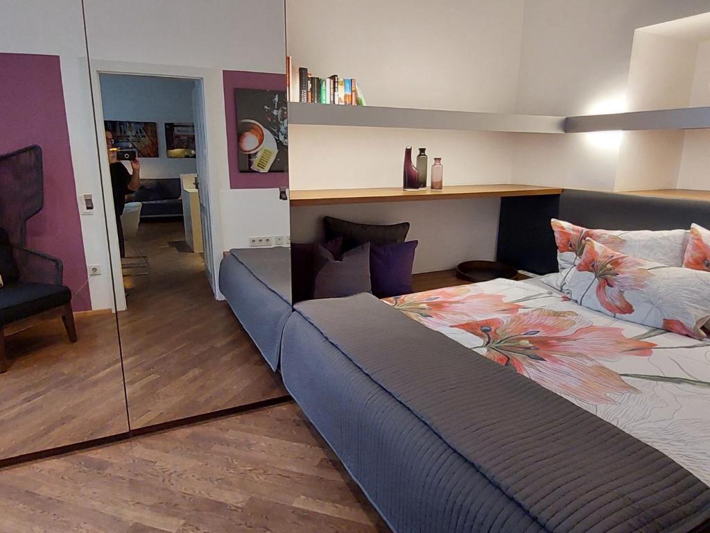 Ένα ή περισσότερα κρεβάτια σε δωμάτιο στο Apartment Inner City by Interhome