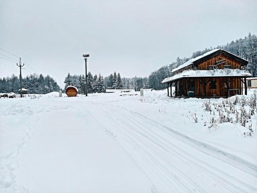 Fotografie z fotogalerie ubytování CHALET BORŮVKA - biofarma na samotě v lesích v destinaci Pavlov