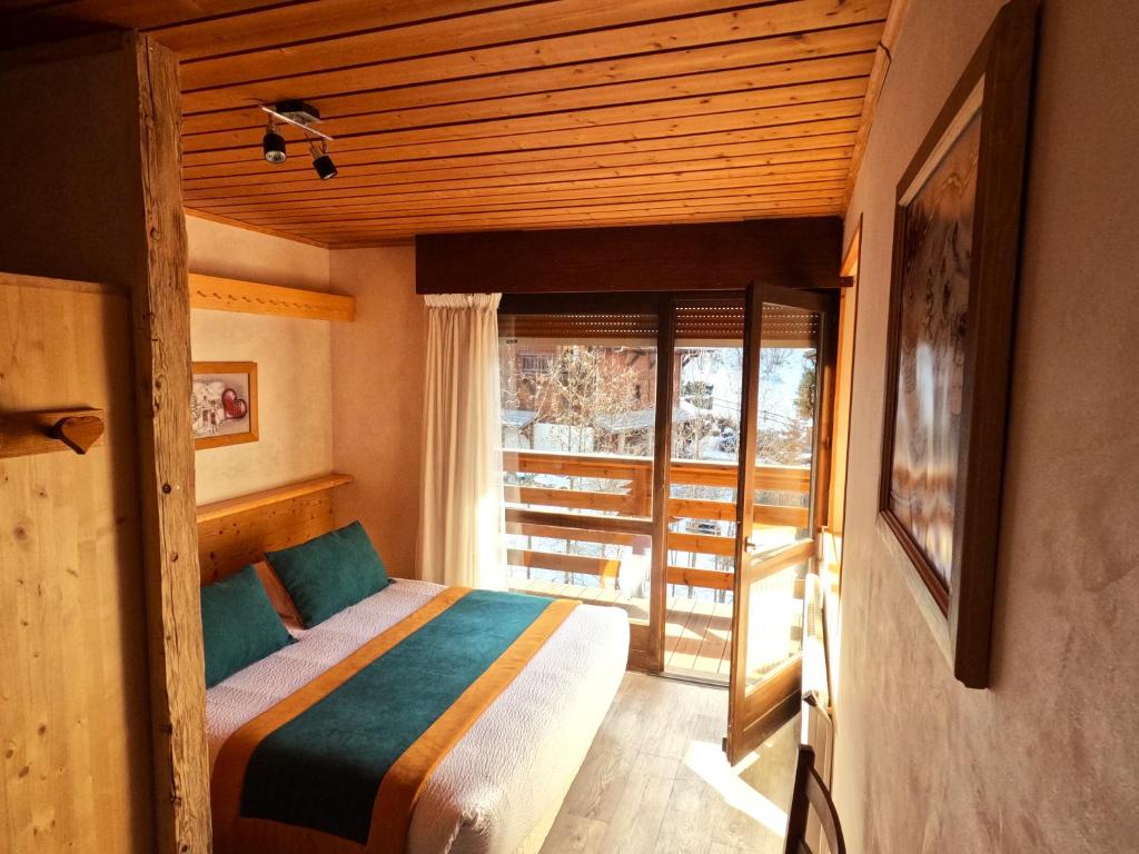 Postel nebo postele na pokoji v ubytování Hotel Le Soly
