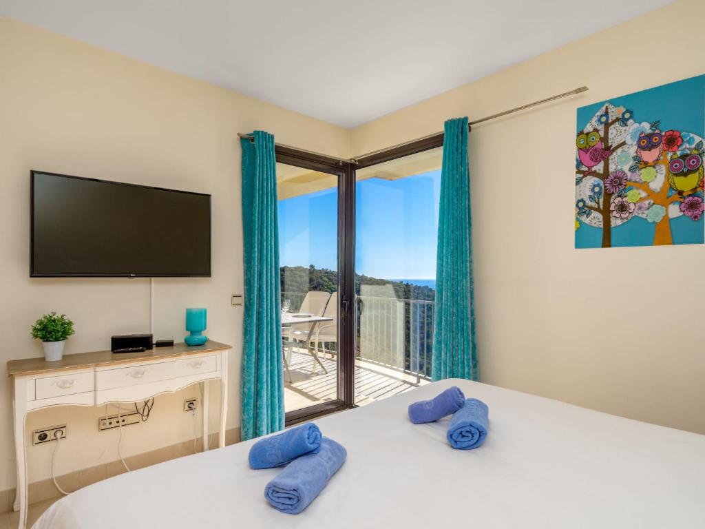 Posteľ alebo postele v izbe v ubytovaní Apartment Cielo y mar Samara by Interhome