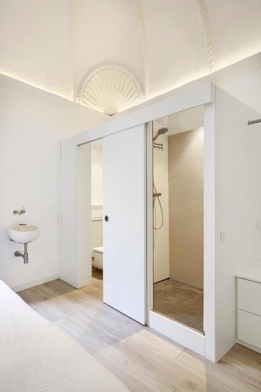 Koupelna v ubytování Canvas Apartments & Lofts Girona