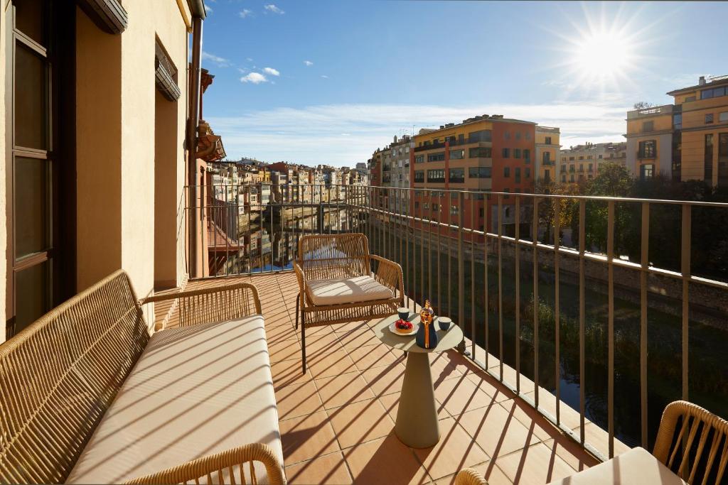 Balkón nebo terasa v ubytování Canvas Apartments & Lofts Girona
