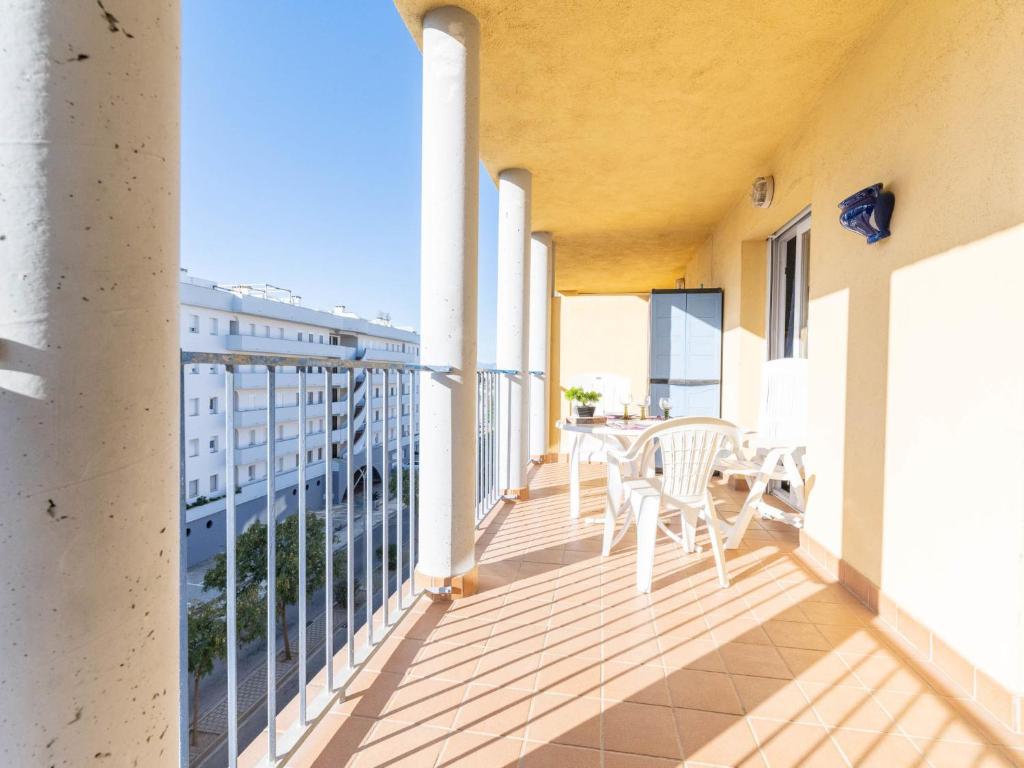 A balcony or terrace at Apartment Stella Maris-2 by Interhome