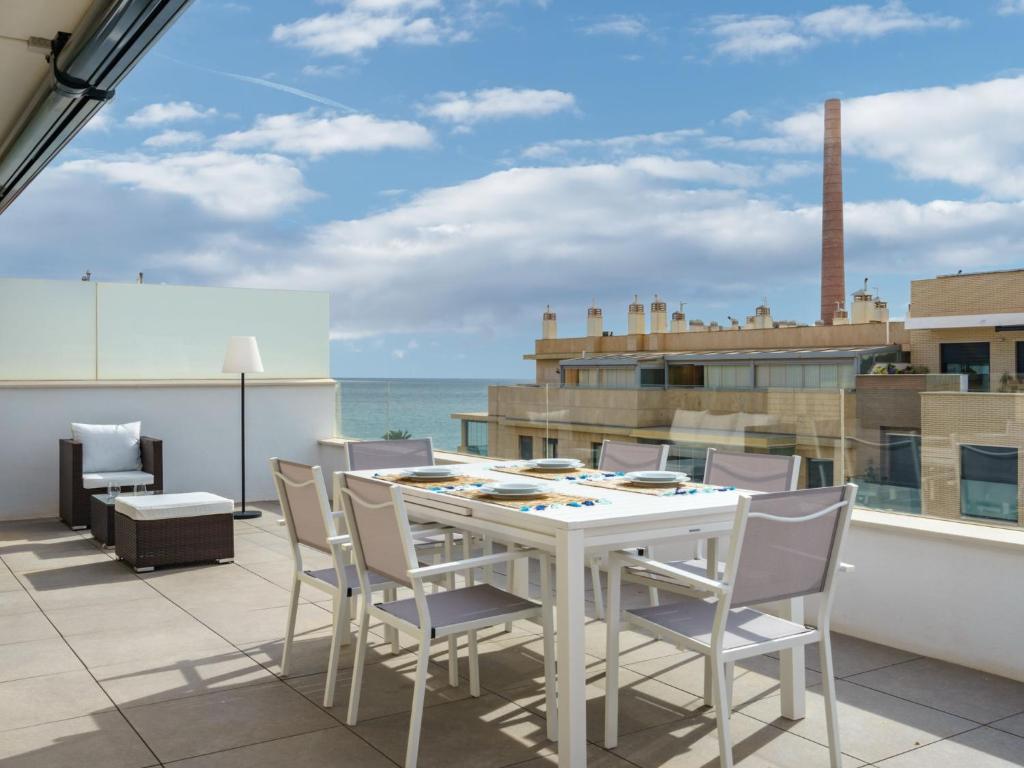 Balkón alebo terasa v ubytovaní Apartment Canada del tesoro by Interhome