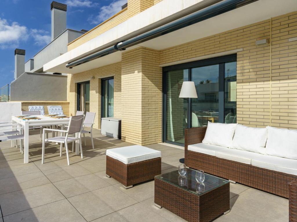 Balkón alebo terasa v ubytovaní Apartment Canada del tesoro by Interhome