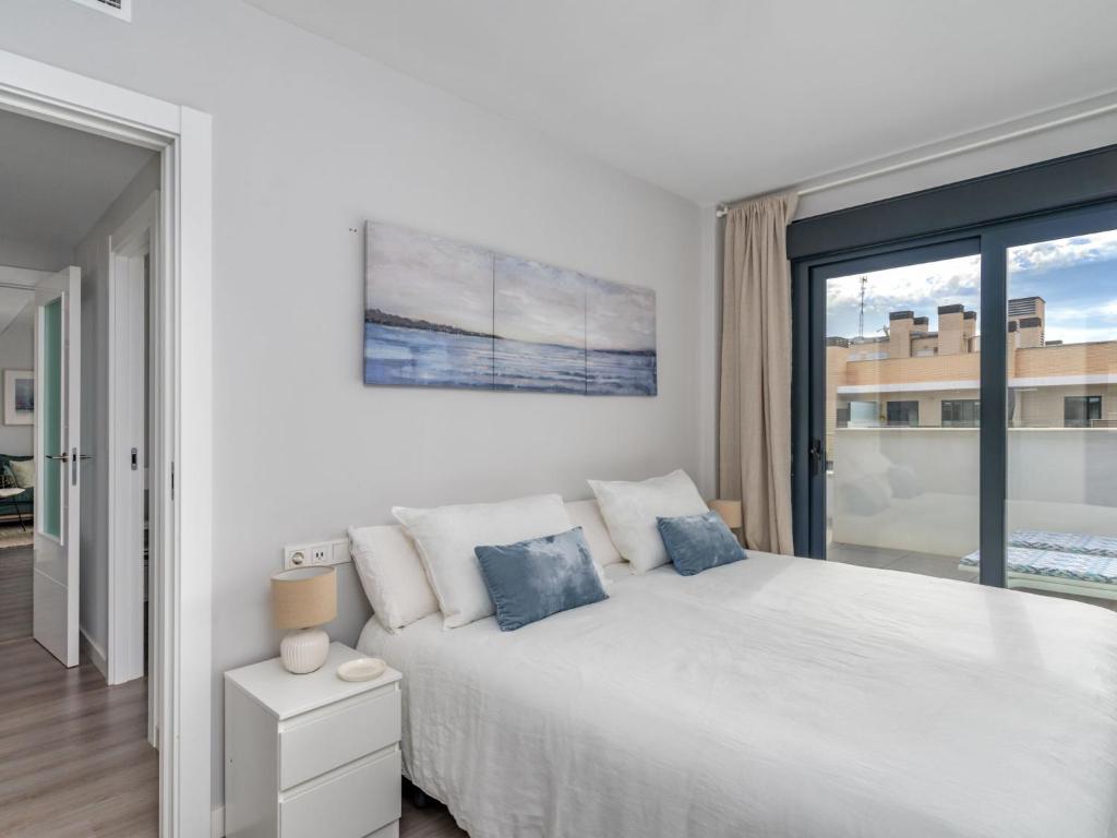 Posteľ alebo postele v izbe v ubytovaní Apartment Canada del tesoro by Interhome