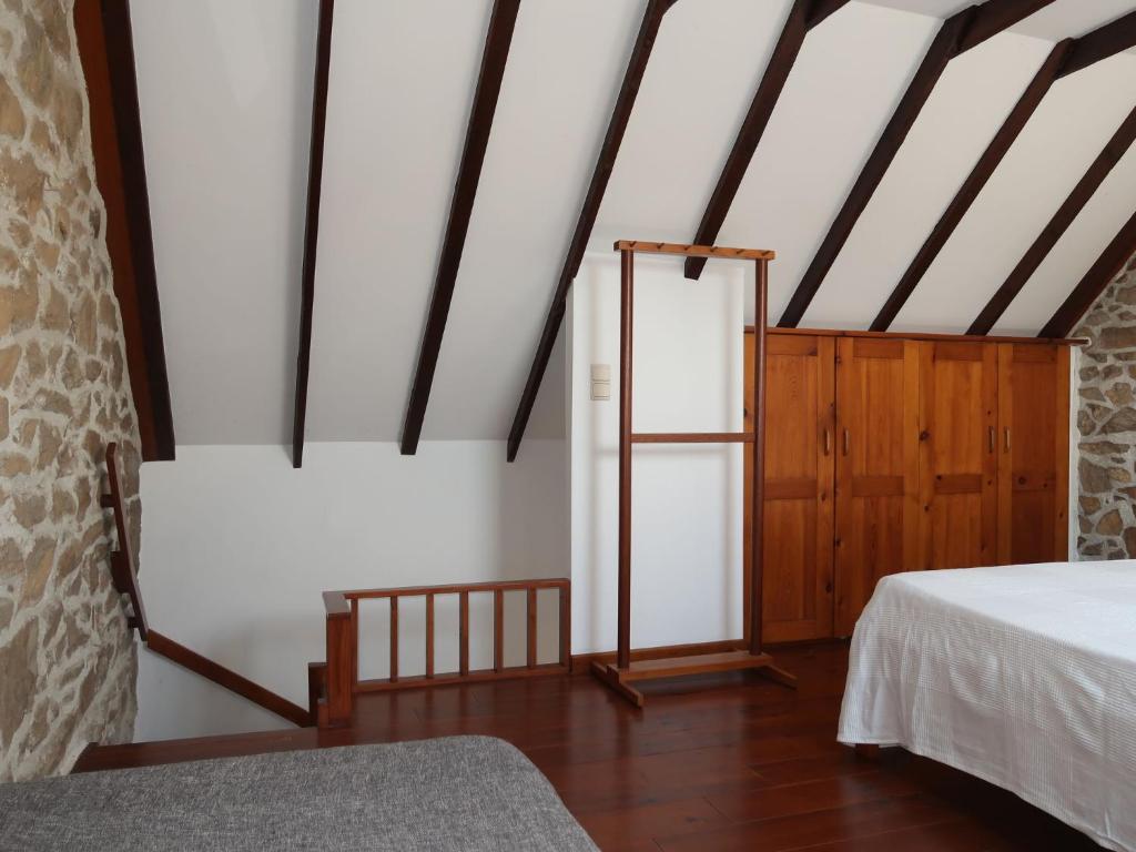 Cama o camas de una habitaci&oacute;n en Holiday Home L&#39;Iroise by Interhome
