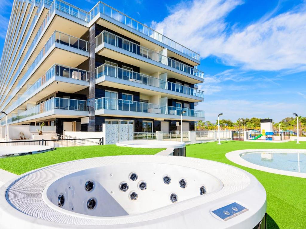 Budova, kde se apartmán nachází