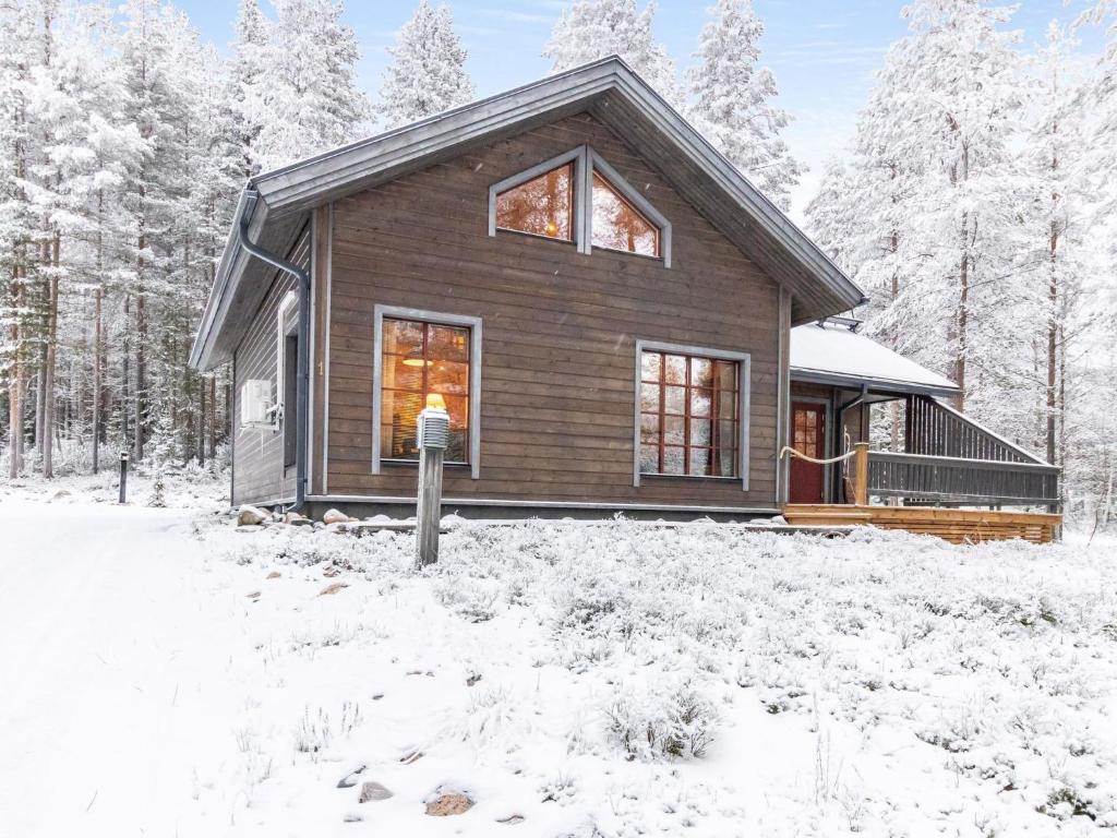 Holiday Home Pyhänkarhu 1 by Interhome v zimě