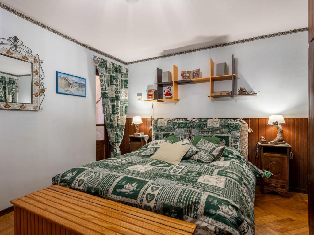 Postel nebo postele na pokoji v ubytování Apartment Hedelweiss house by Interhome