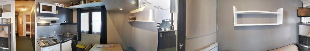 Η κουζίνα ή μικρή κουζίνα στο MyHome - Plein Soleil 36 - Studio cabine 4 pax ski in&out