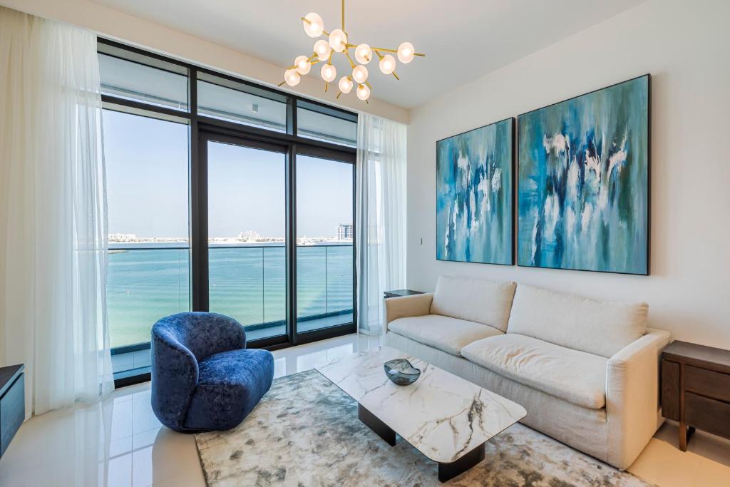 DHH Full Sea View 1 Bed Beach Vista Emaar Beachfront Dubai Harbour