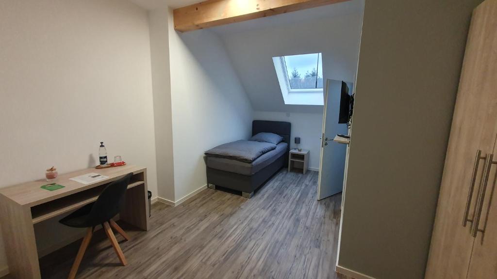 Messe- und Monteurzimmer in Müllingen - Single Room With Private Bathroom