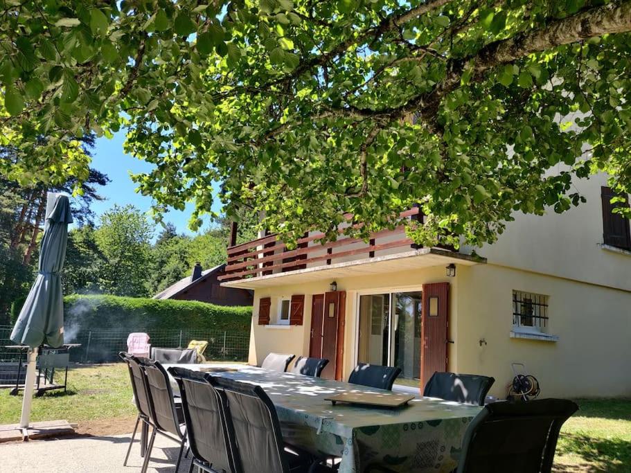 Zahrada ubytování Gîte des 4 éléments