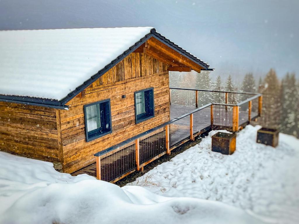 Seisen Almchalet v zimě