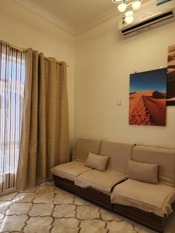 Posezení v ubytování Blue Dome Chalet شاليه القبة الزرقاء