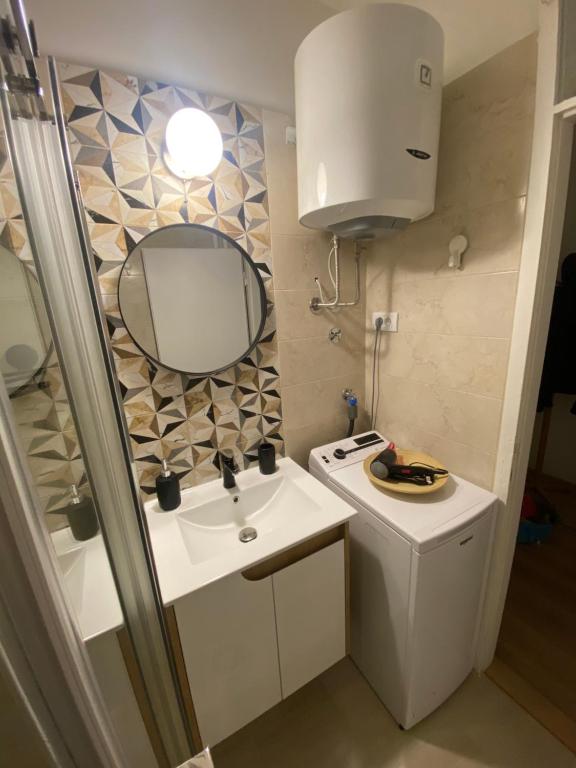 Koupelna v ubytování Smart lux