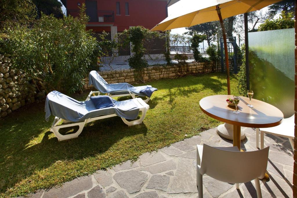 Zahrada ubytování Ambienthotel Spiaggia