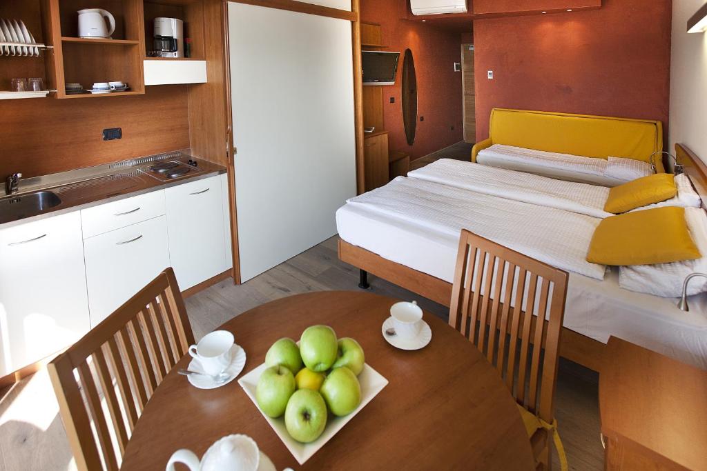 Postel nebo postele na pokoji v ubytování Ambienthotel Spiaggia