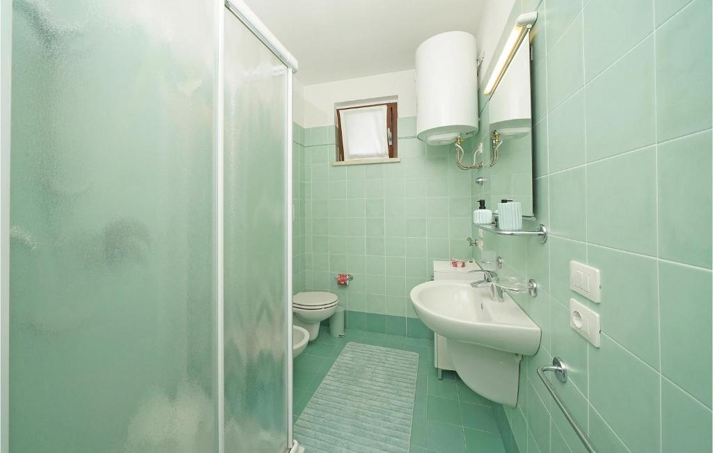 A bathroom at Bilocale