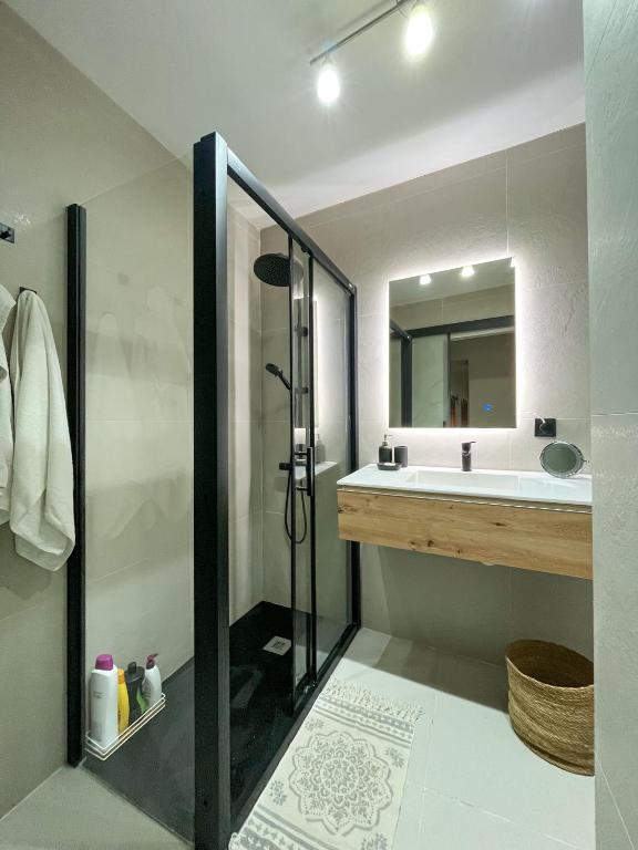 Kúpeľňa v ubytovaní Apartamento Málaga Centro Tritón