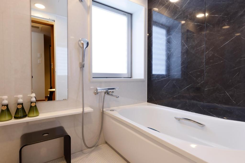 Koupelna v ubytování Hotel Nara Sakurai No Sato