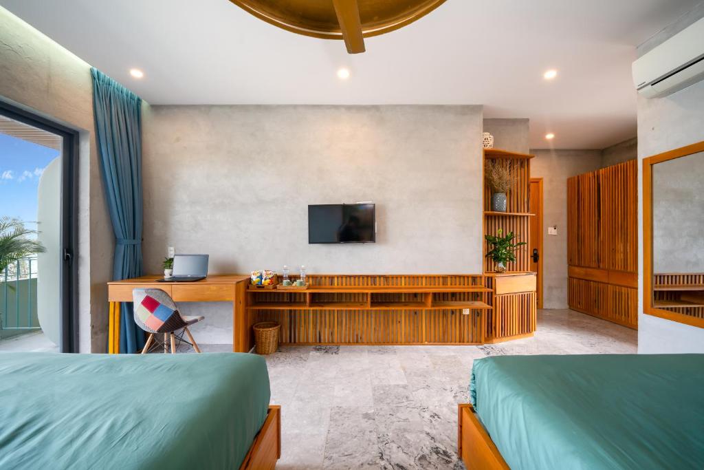 Suite Gia Đình Có Ban Công