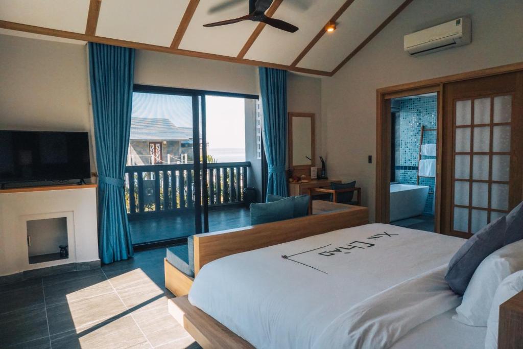 Biệt Thự 2 Phòng Ngủ Có Hồ Bơi Nhìn Ra Đầm Phá Với Xe Đưa Đón Sân Bay Miễn Phí