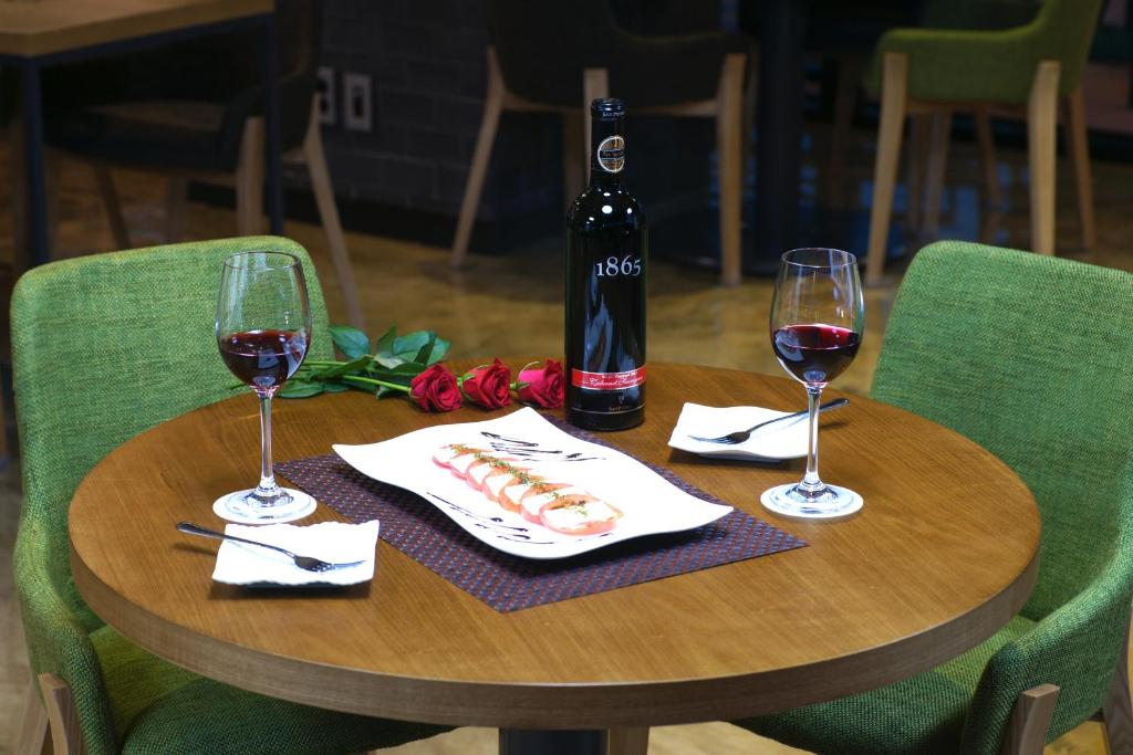 Nápoje v ubytování I-Jin Hotel
