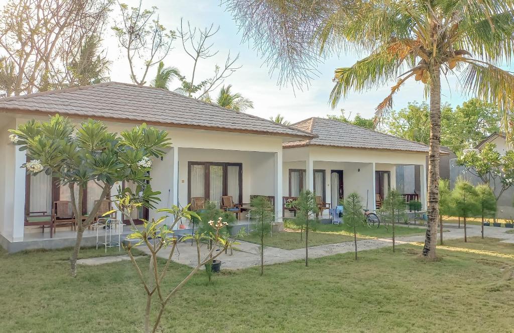 Nusa Indah Bungalows - 带花园的家庭房间