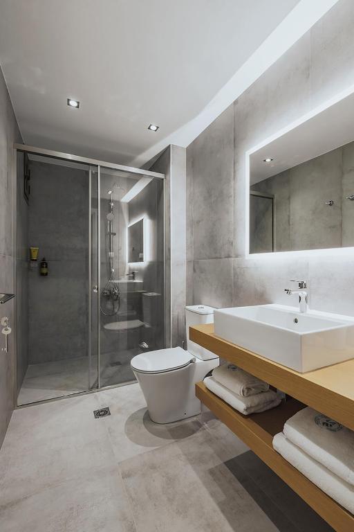 Kúpeľňa v ubytovaní Villa Gamma