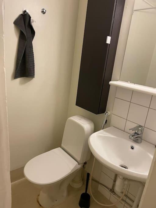 Koupelna v ubytování Style 1BR Appartment in Tornio